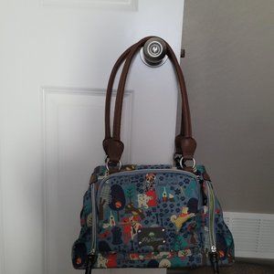 Lilly Bloom Dog print purse